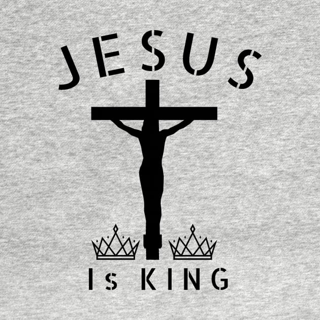 Jesus is king by Mr.Dom store